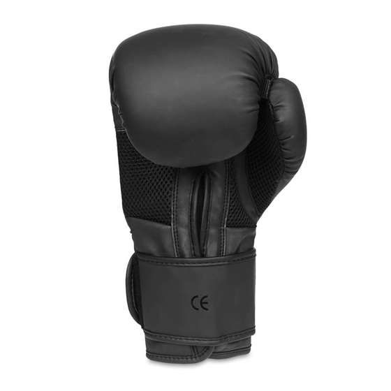 Rękawice bokserskie treningowe Czarny Mat z systemem Active Clima B-2v12